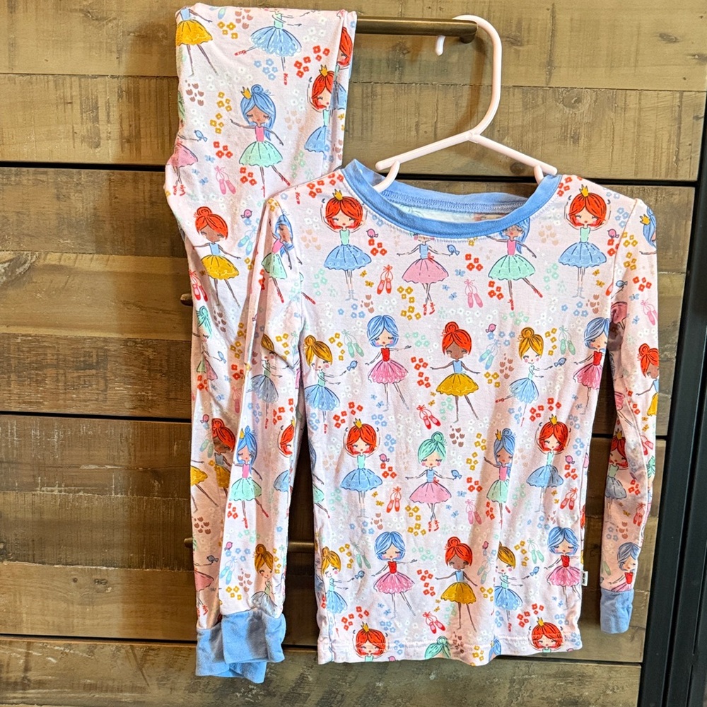 Little Sleepies Multicolor Ballerina Pajama Set